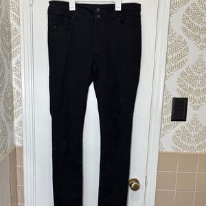 Black Skinny Jeans for Women Plus Size 1X